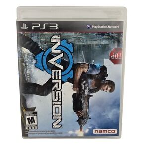 Namco Inversion Sony PlayStation 3 PS3 Action Shooter Blue Good Interactive